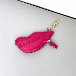 Diane Von Furstenberg DVF for Target Lips Coin Purse with Bag Hook